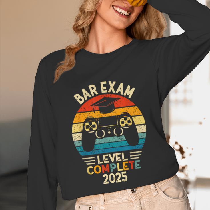 Bar Exam Level Complete 2025 Lawyer Law School Graduation Unisex Long Sleeve T-Shirt