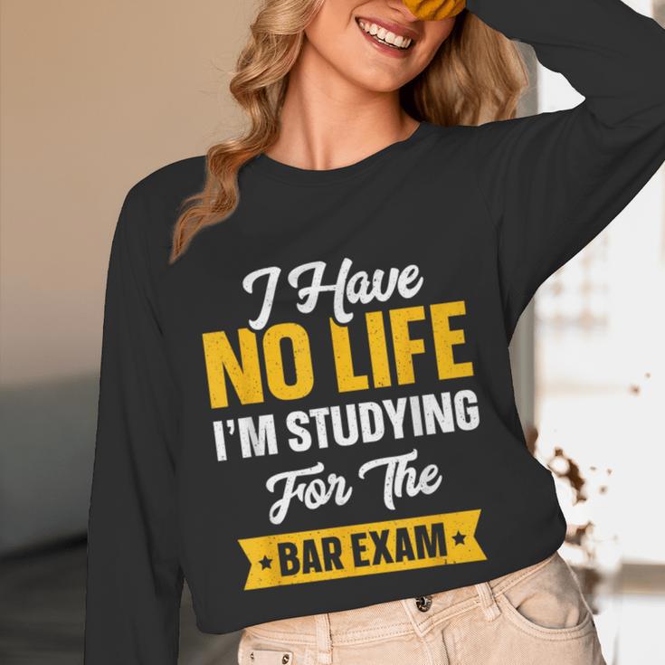 Bar Exam Shirt Law School Graduation 2025 Senior Unisex Long Sleeve T-Shirt