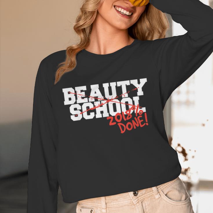 Beauty School Graduation Class Of 2018 Unisex Long Sleeve T-Shirt