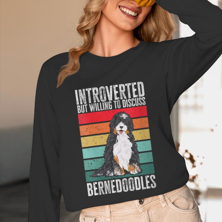 Bernedoodle Dog Introvert Bernedoodle Unisex Long Sleeve T-Shirt Bernedoodle Dog Introvert Bernedoodle Unisex Long Sleeve T-Shirt