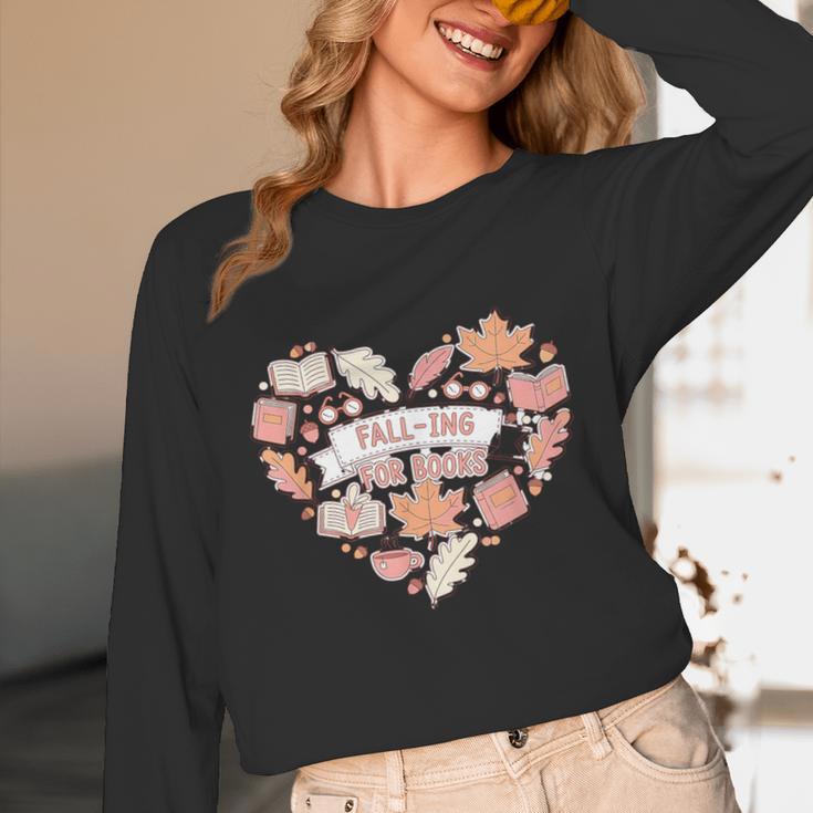 Big Book And Fall Heart Unisex Long Sleeve T-Shirt Big Book And Fall Heart Unisex Long Sleeve T-Shirt