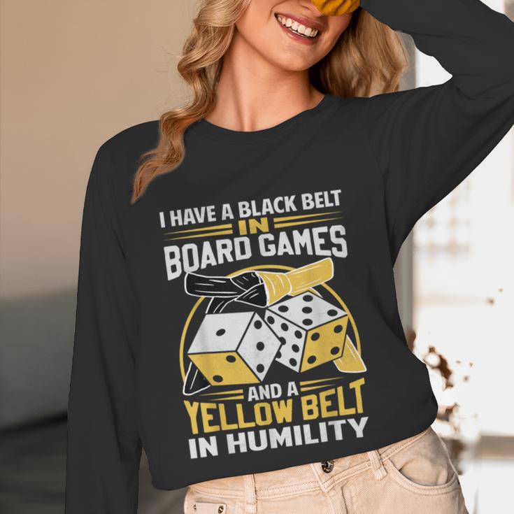 Board Game Saying Shy Introvert Geeks Unisex Long Sleeve T-Shirt