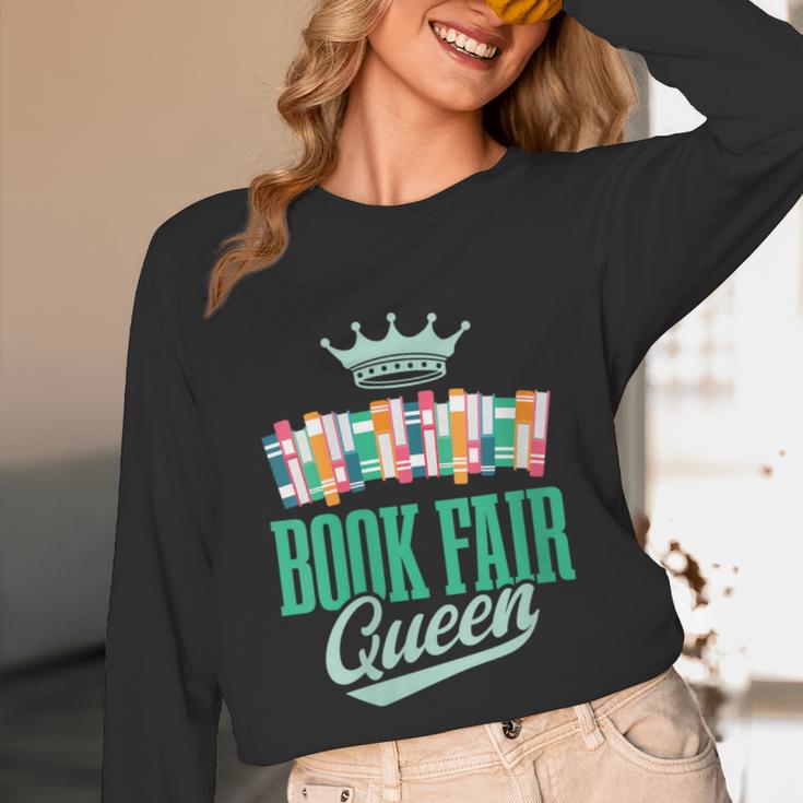 Book Fair Queen Literature School Book Fair Event Unisex Long Sleeve T-Shirt