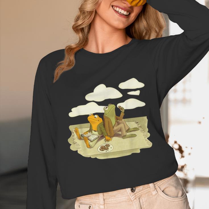 Book Frog Toad Vintage Book Frog Book Frog Reading Book Unisex Long Sleeve T-Shirt Book Frog Toad Vintage Book Frog Book Frog Reading Book Unisex Long Sleeve T-Shirt