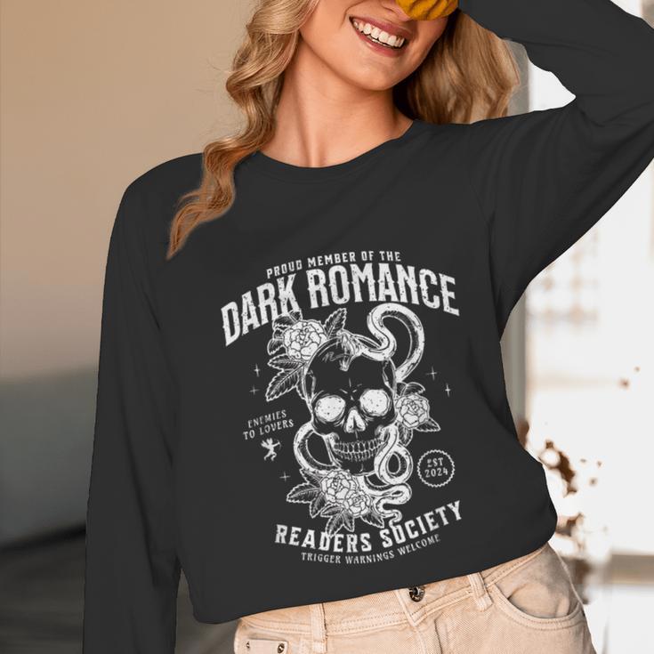 Book Lover Dark Romance Readers Society Smut Reader Women Unisex Long Sleeve T-Shirt