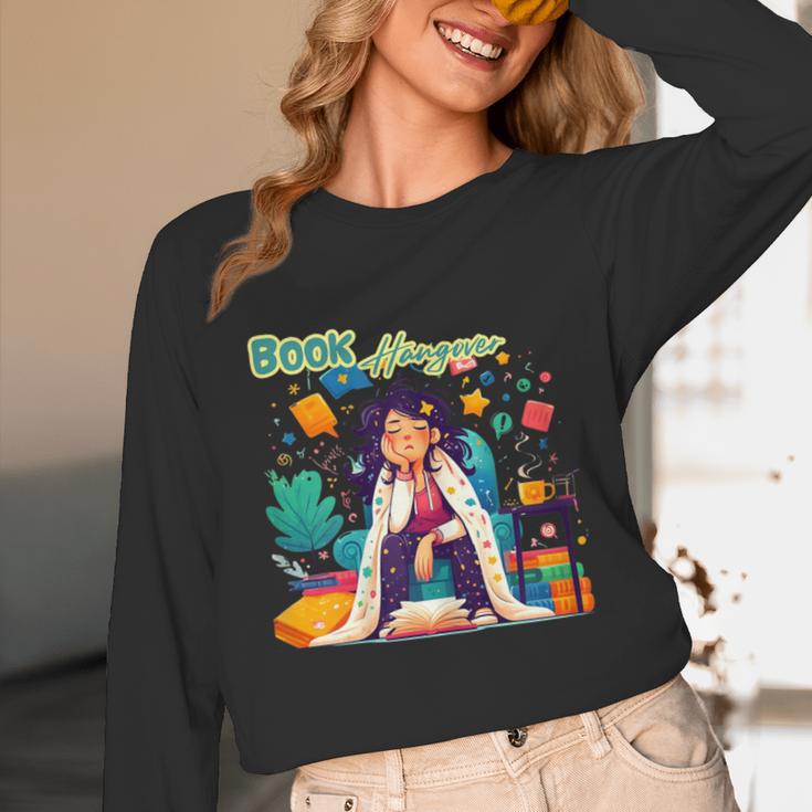 Book Lover Woman Woman Book Hangover Unisex Long Sleeve T-Shirt Book Lover Woman Woman Book Hangover Unisex Long Sleeve T-Shirt
