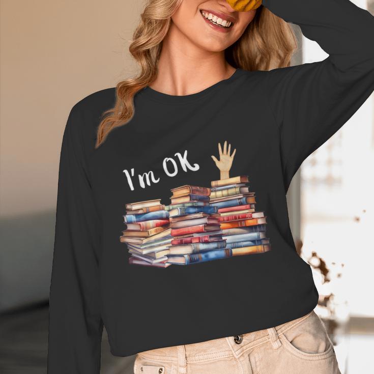 Book Lover For Women Readers Teacher Librarian Unisex Long Sleeve T-Shirt