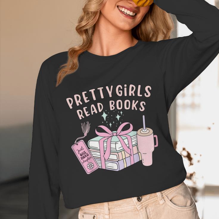 Book Lover's Pretty Girl's Read Books Unisex Long Sleeve T-Shirt
