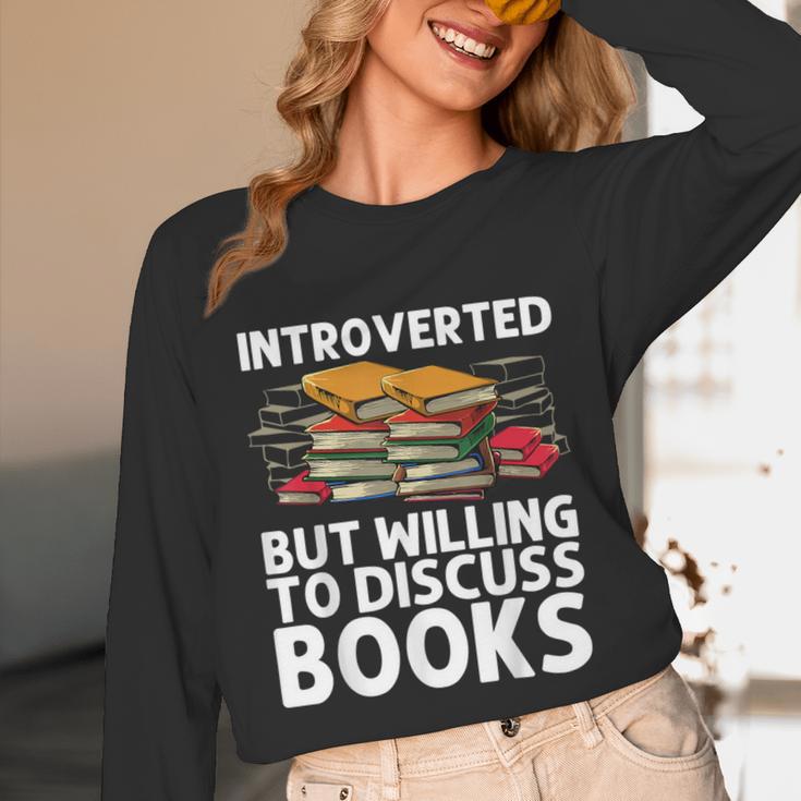 Bookworm Art For Men Women Book Reading Lover Bookish Unisex Long Sleeve T-Shirt