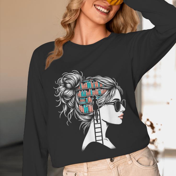 Bookworm Book Nerd Librarian Bookish Librarian Unisex Long Sleeve T-Shirt