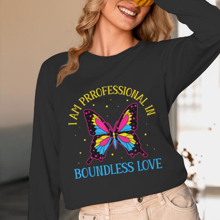 Boundless Love Pan Pride Pansexual Introvert Omnisexuality Unisex Long Sleeve T-Shirt Boundless Love Pan Pride Pansexual Introvert Omnisexuality Unisex Long Sleeve T-Shirt