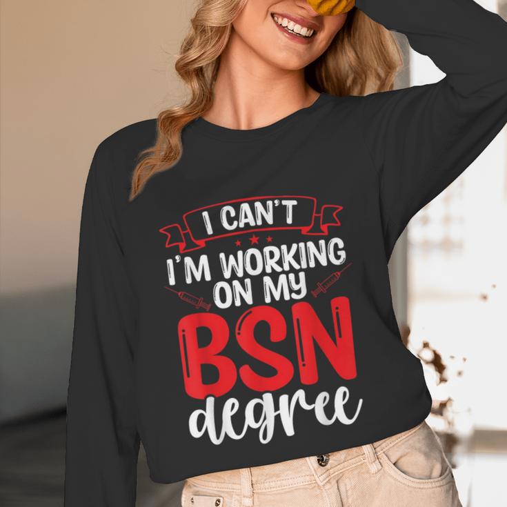 BSN Nurse Graduation Essentials BSN Nursing School Student Unisex Long Sleeve T-Shirt