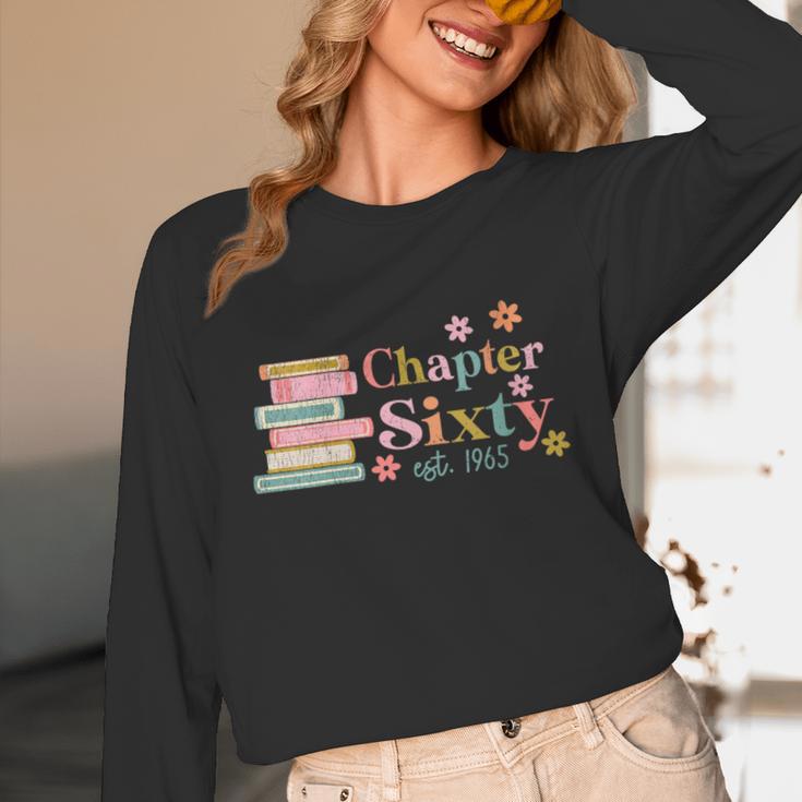 Chapter Sixty 60 Years Old 60th Birthday Book Lover Unisex Long Sleeve T-Shirt Chapter Sixty 60 Years Old 60th Birthday Book Lover Unisex Long Sleeve T-Shirt