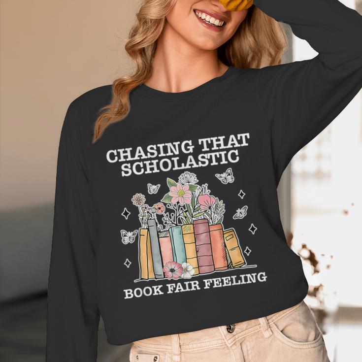 Chasing That Scholastic Book Fair Feeling Apparel Unisex Long Sleeve T-Shirt