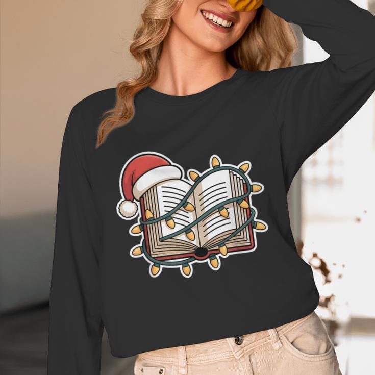 Christmas Book Festive Holiday Xmas Unisex Long Sleeve T-Shirt