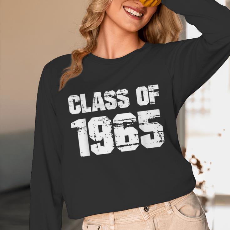 Class Of 1965 High School College Graduation Reunion Unisex Long Sleeve T-Shirt