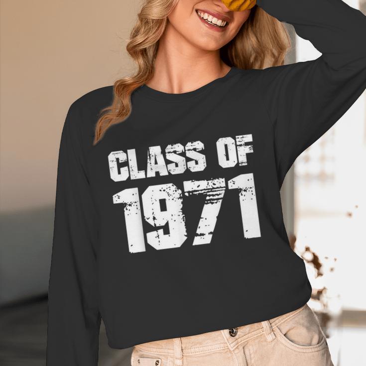 Class Of 1971 High School College Graduation Reunion T-Shirt Unisex Long Sleeve T-Shirt
