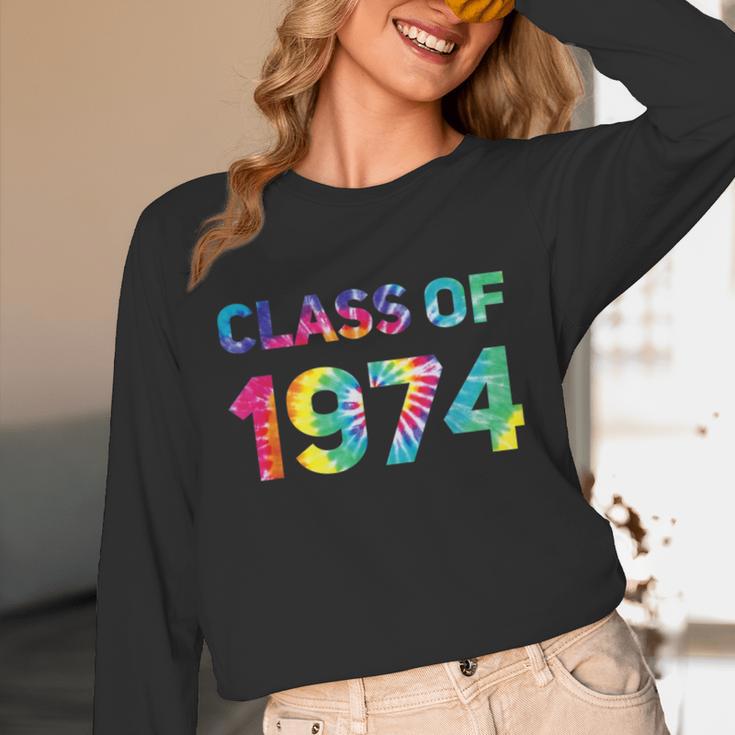 Class Of 1974 School Reunion College Highschool Graduation Unisex Long Sleeve T-Shirt
