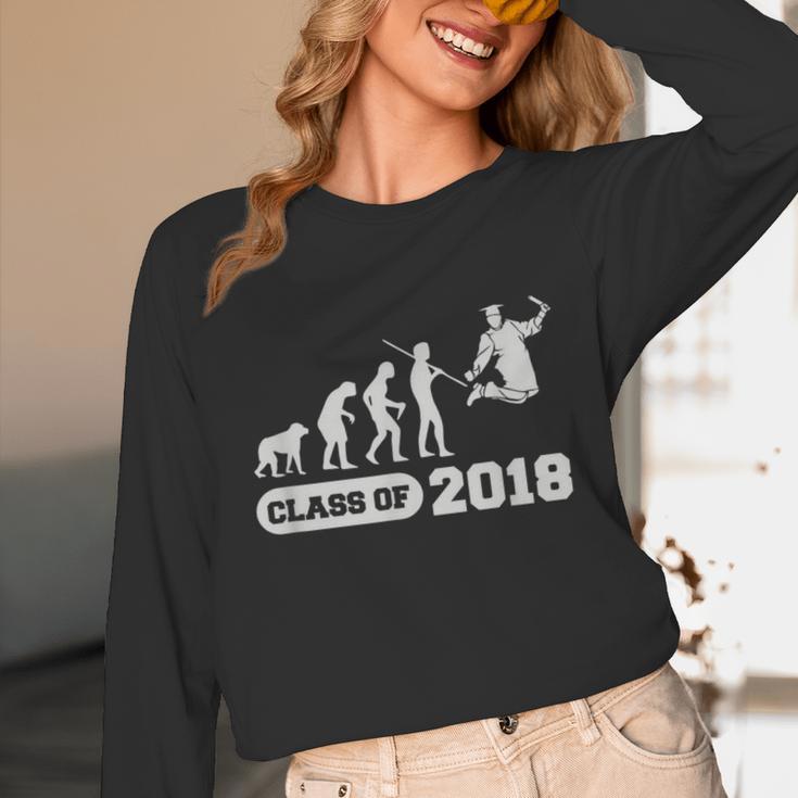 Class Of 2018 Graduation Evolution Unisex Long Sleeve T-Shirt