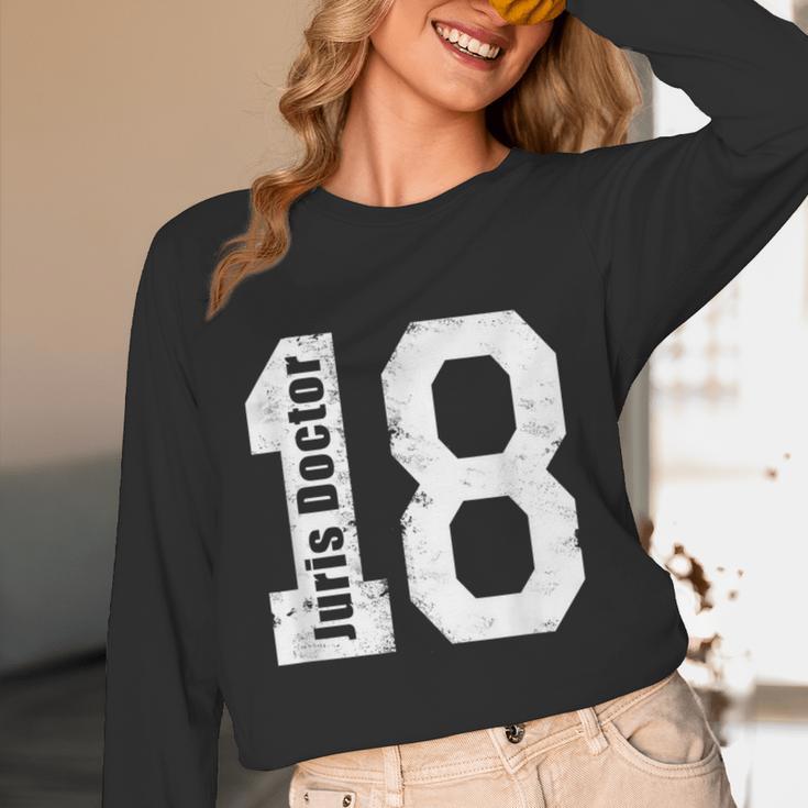 Class Of 2018 Lawyer Juris Doctor Graduation T-Shirt Unisex Long Sleeve T-Shirt
