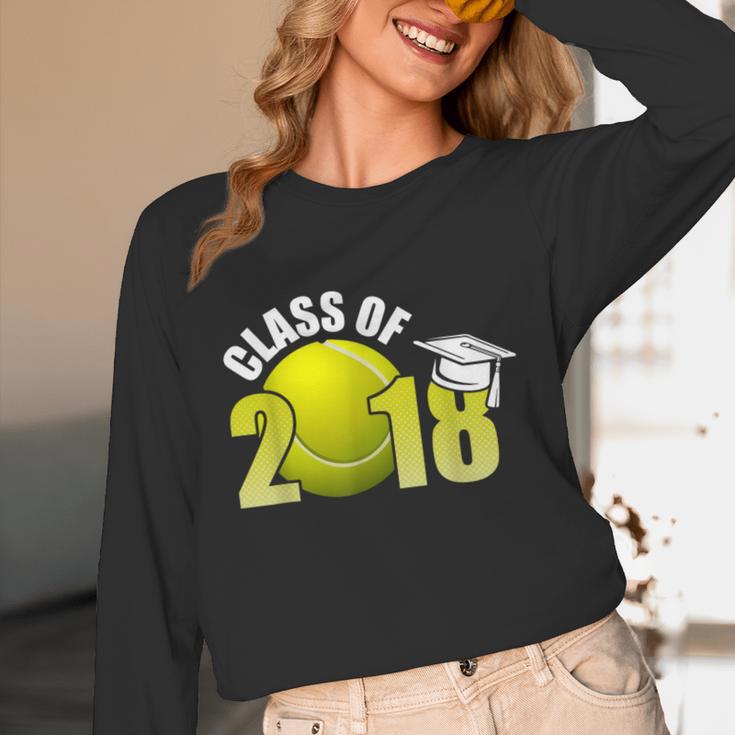 Class Of 2018 Shirts Graduation Senior Tennis Shirt Unisex Long Sleeve T-Shirt