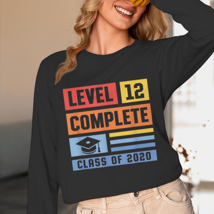 Class Of 2019 Senior High School Graduation Level 12th Grade Unisex Long Sleeve T-Shirt