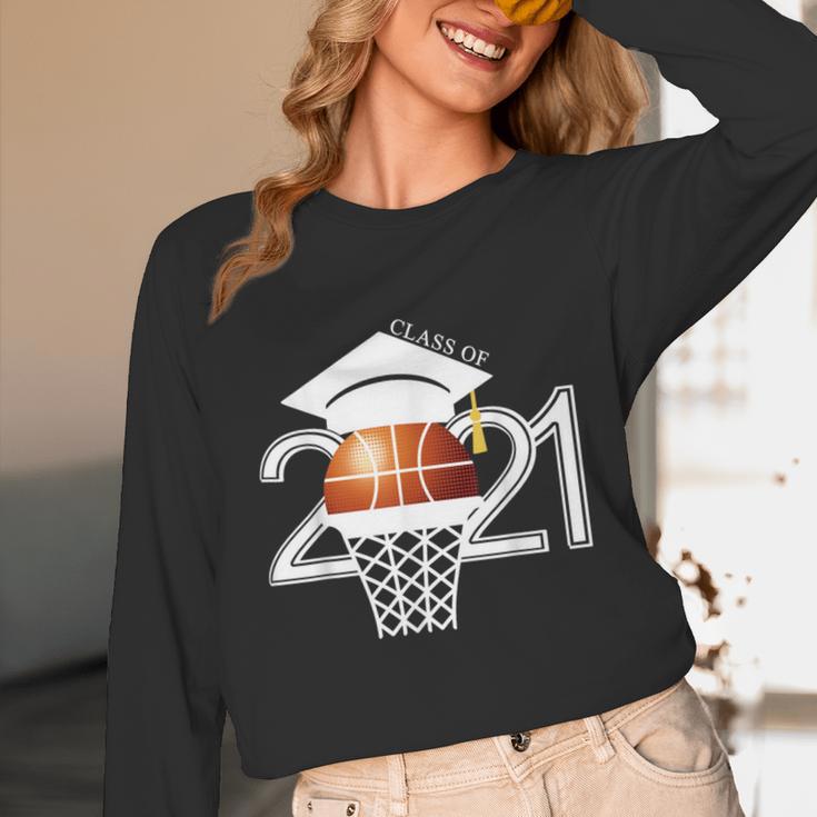 Class 2021 Graduation Senior Basketball Player Unisex Long Sleeve T-Shirt