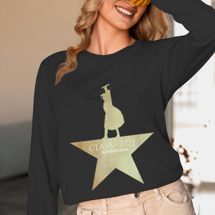Class Of 2021 Senior Year Musical Style Graduation For Grad Unisex Long Sleeve T-Shirt