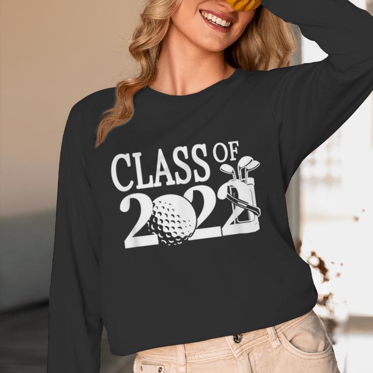 Class Of 2022 Graduation Senior Golf Golfer Player Unisex Long Sleeve T-Shirt
