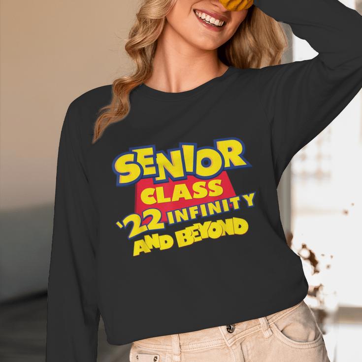 Class Of 2022 Senior 2000s Animated Movie Style Graduation Unisex Long Sleeve T-Shirt