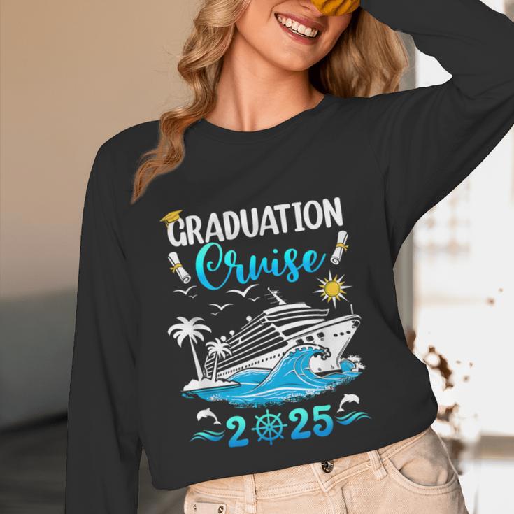 Class Of 2025 Graduation Cruise Senior Graduates Vacation Unisex Long Sleeve T-Shirt