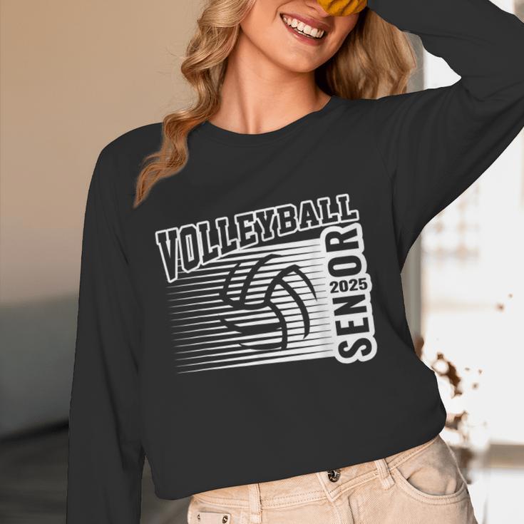 Class Of 2025 Volleyball Senior Class 25 Graduation Unisex Long Sleeve T-Shirt