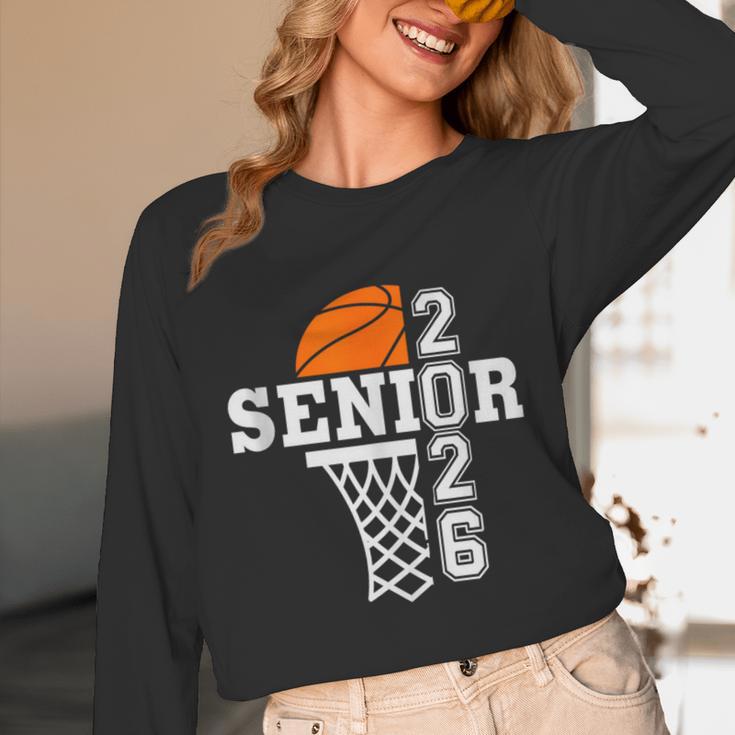 Class Of 2026 Basketball Senior 26 Player Team Graduation Unisex Long Sleeve T-Shirt