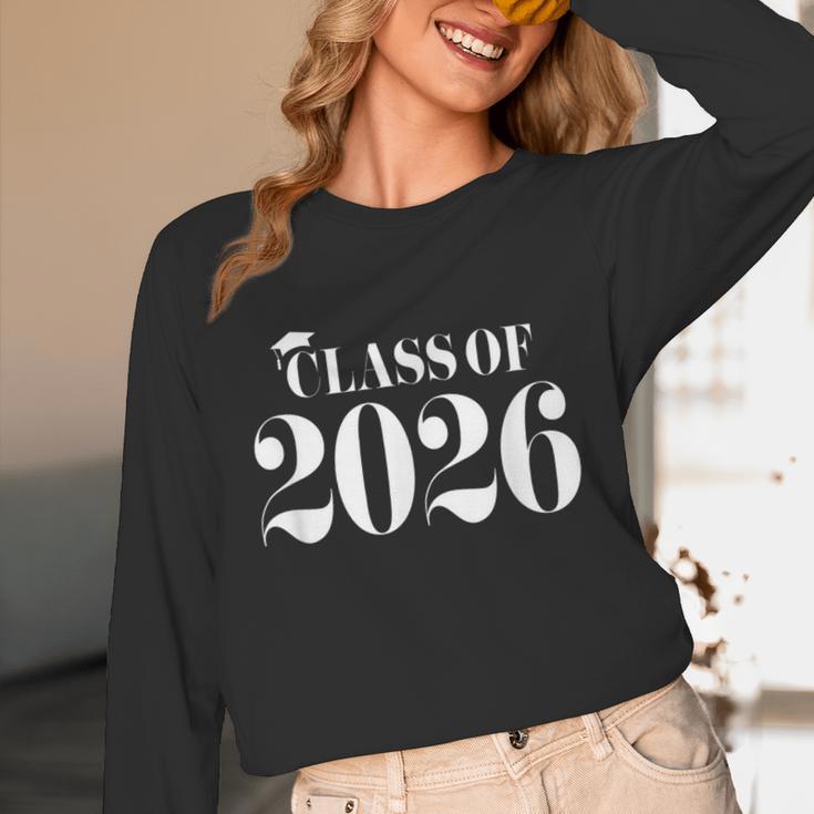 Class Of 2026 High School Senior Graduation Party Vintage Unisex Long Sleeve T-Shirt
