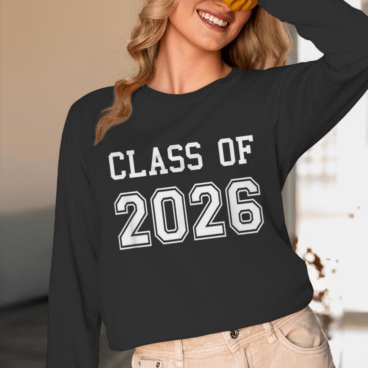 Class Of 2026 Shirt Graduation School Future Graduate Unisex Long Sleeve T-Shirt