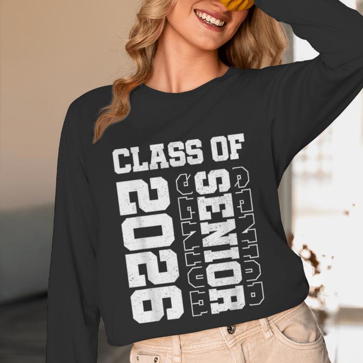 Class Of 2026 Shirt School Senior Year Graduation 2026 Unisex Long Sleeve T-Shirt