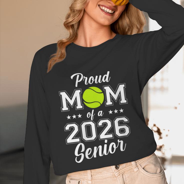Class Of 2026 Tennis Mom Senior Graduation Graduate Unisex Long Sleeve T-Shirt