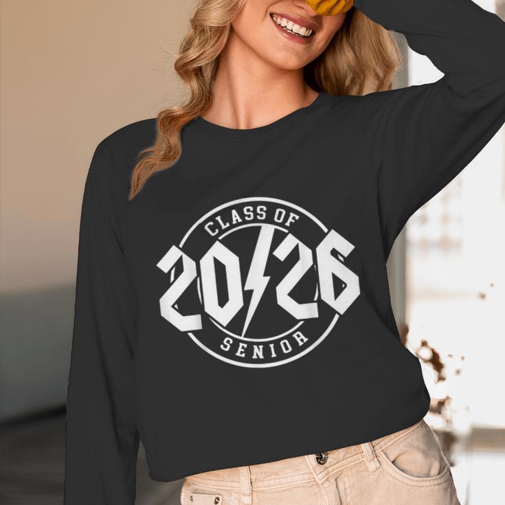 Class Of 2026 Twenty 26 Classic Rock Graduation Senior 2026 Unisex Long Sleeve T-Shirt