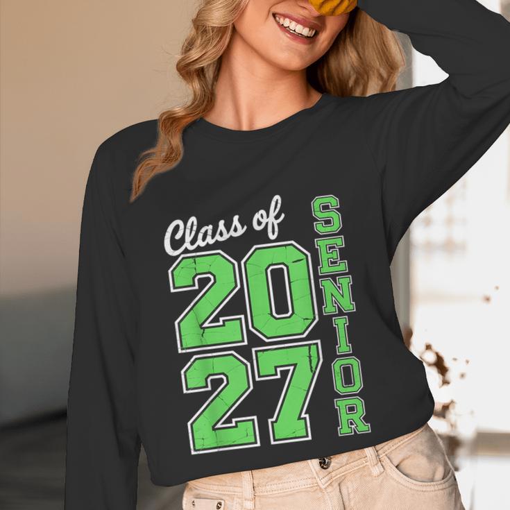 Class Of 2027 Senior 27 High School Graduation Senior 2027 Unisex Long Sleeve T-Shirt