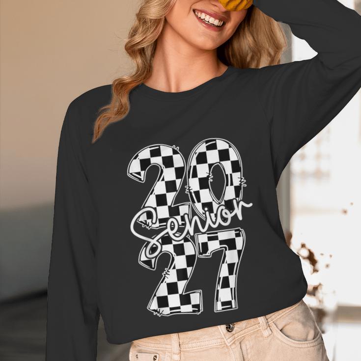Class Of 2027 Shirt Graduation Senior 2027 Unisex Long Sleeve T-Shirt