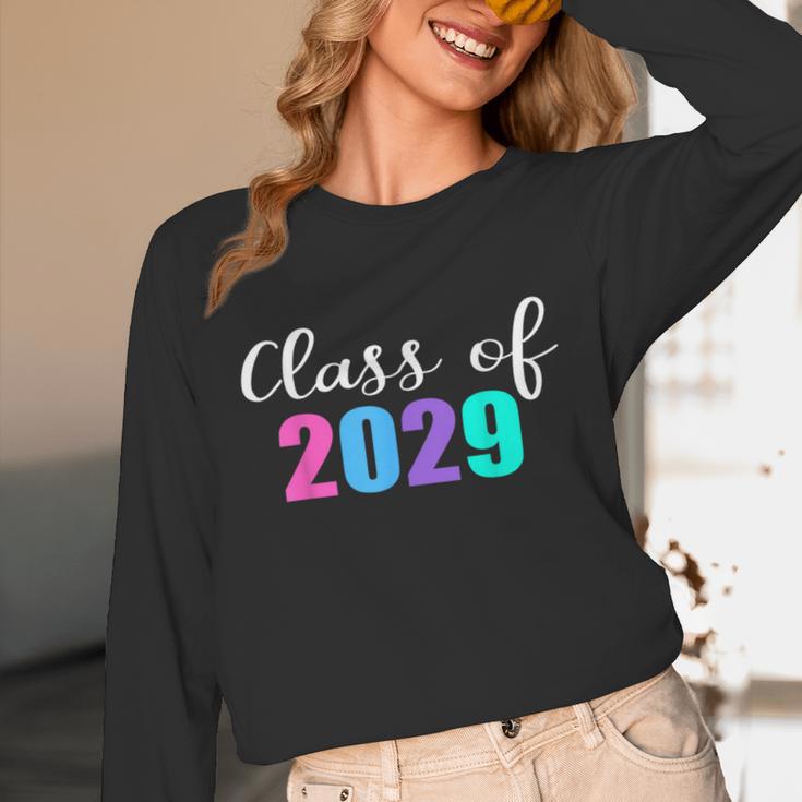 Class Of 2029 Shirt 2nd Grade Onto 3rd Grade Graduation Tee Unisex Long Sleeve T-Shirt