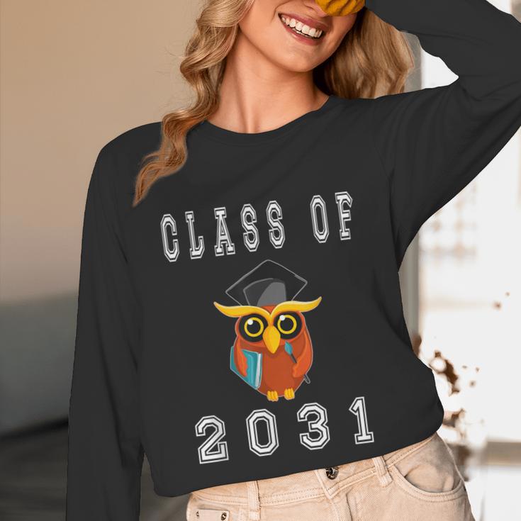 Class Of 2031 Graduation First Day Of SchoolShirt Unisex Long Sleeve T-Shirt