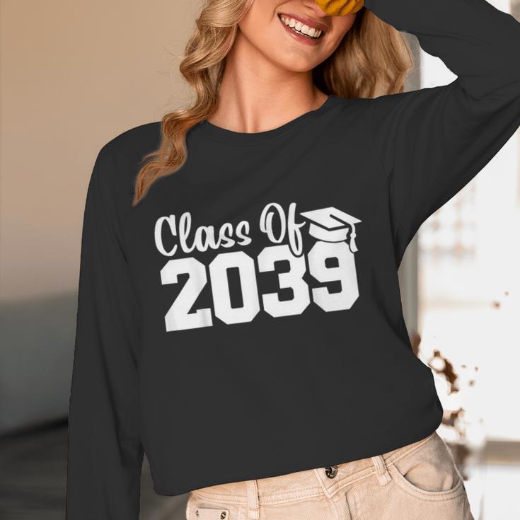 Class Of 2039 Senior 2039 Kindergarten To Graduation Unisex Long Sleeve T-Shirt