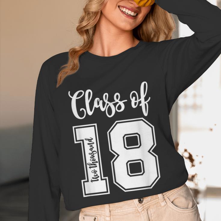 Class Of Two Thousand 18 Shirt Graduation T-Shirt Unisex Long Sleeve T-Shirt