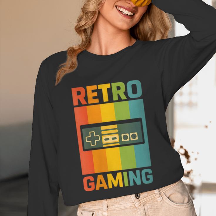 Classic Retro Gaming Nostalgia Unisex Long Sleeve T-Shirt
