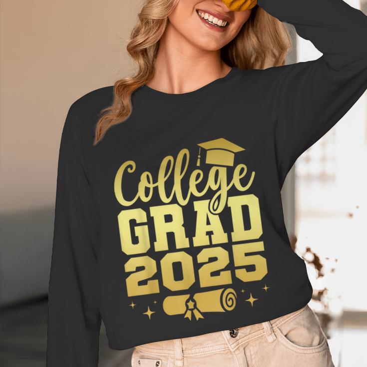 College Grad Class Of 2025 Senior Graduate Graduation Unisex Long Sleeve T-Shirt