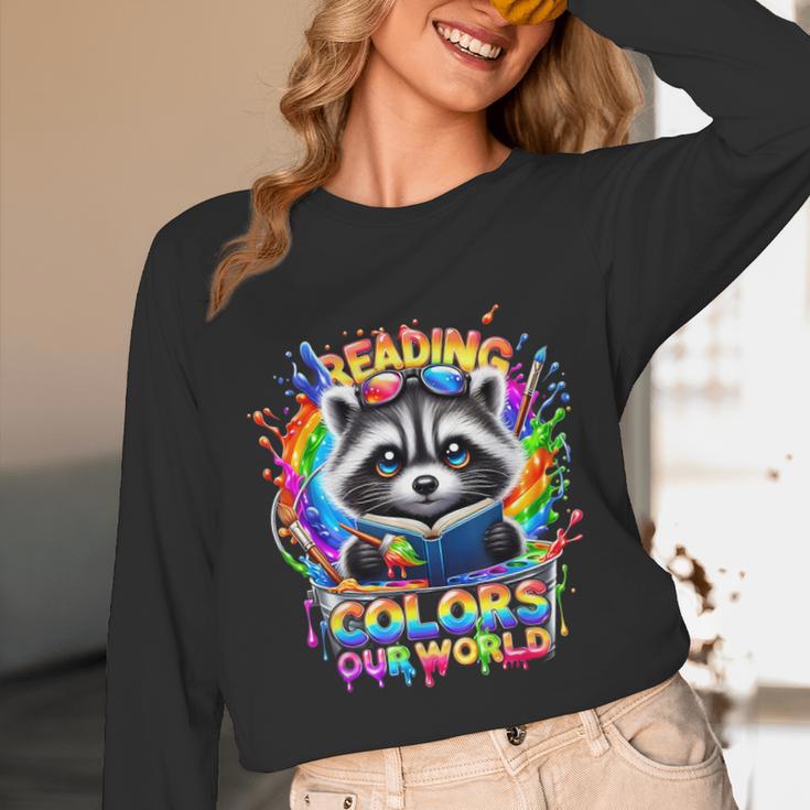 Color Our World 2026 Reading Book Unisex Long Sleeve T-Shirt Color Our World 2026 Reading Book Unisex Long Sleeve T-Shirt