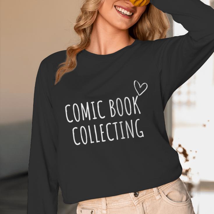 Comic Book Collecting Collector Unisex Long Sleeve T-Shirt