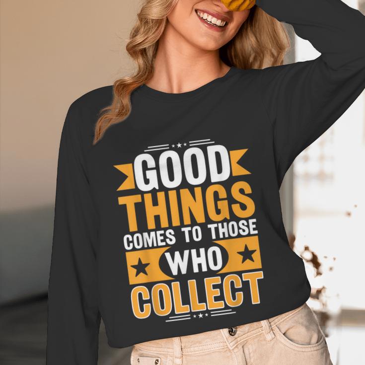 Comic Book Collector Meme Quote Unisex Long Sleeve T-Shirt