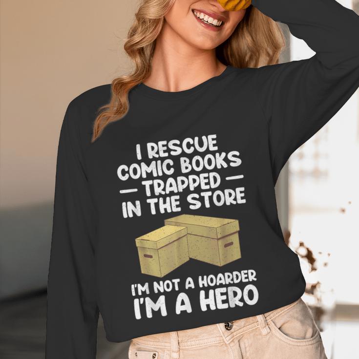 Cool Comic Book For Men Women Comic Book Collector Unisex Long Sleeve T-Shirt Cool Comic Book For Men Women Comic Book Collector Unisex Long Sleeve T-Shirt